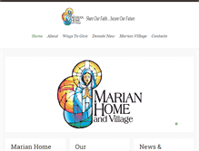 Tablet Screenshot of marianhome.com